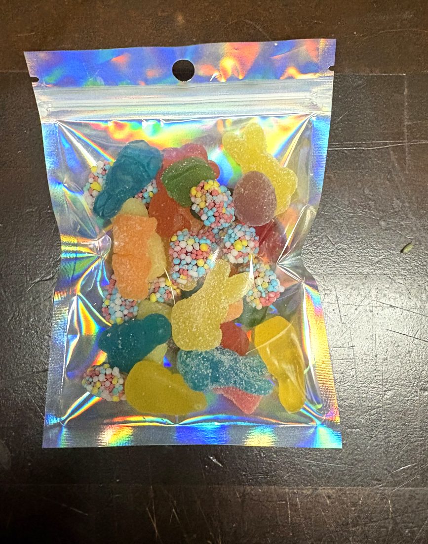 Sugar Monster half-pound candy bag